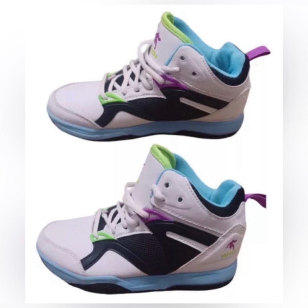 AND1 Kids High-Top Sneakers - White, boy’s shoes, size 3, sports shoes - Picture 2 of 3